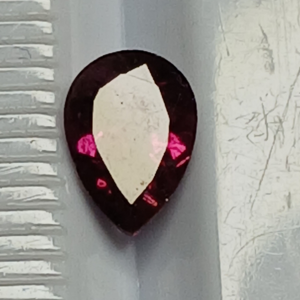 Elegant Teardrop Pink Tourmaline 7x5mm